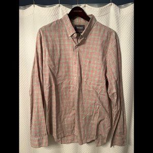 Bonobos Men's Plaid Spring/Summer Button Down (Slim XL)